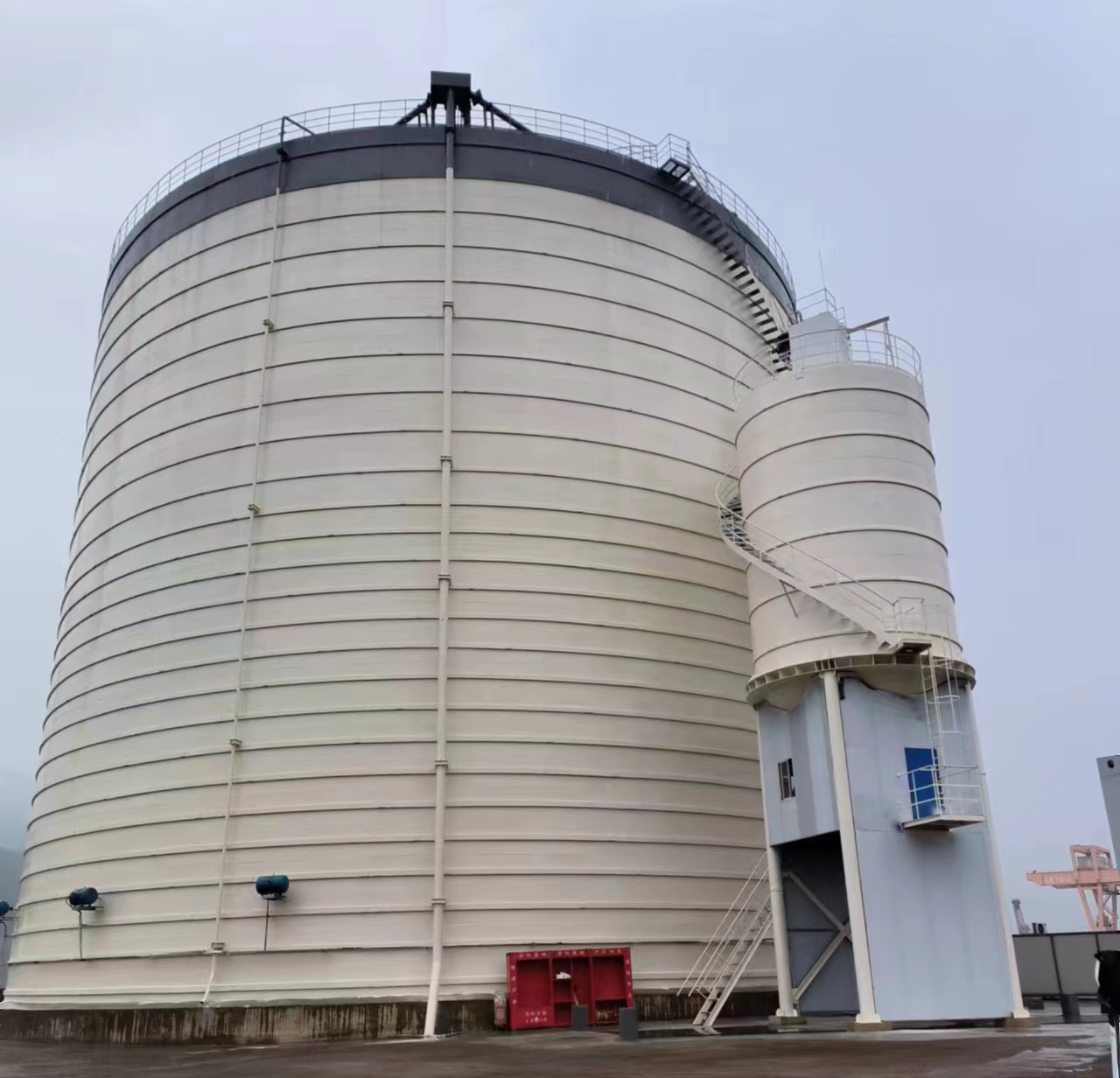 门源10万吨水泥钢板库