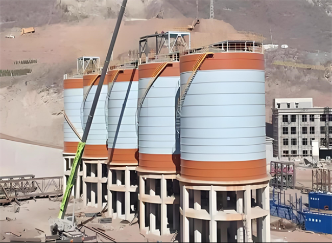 门源高架钢板仓